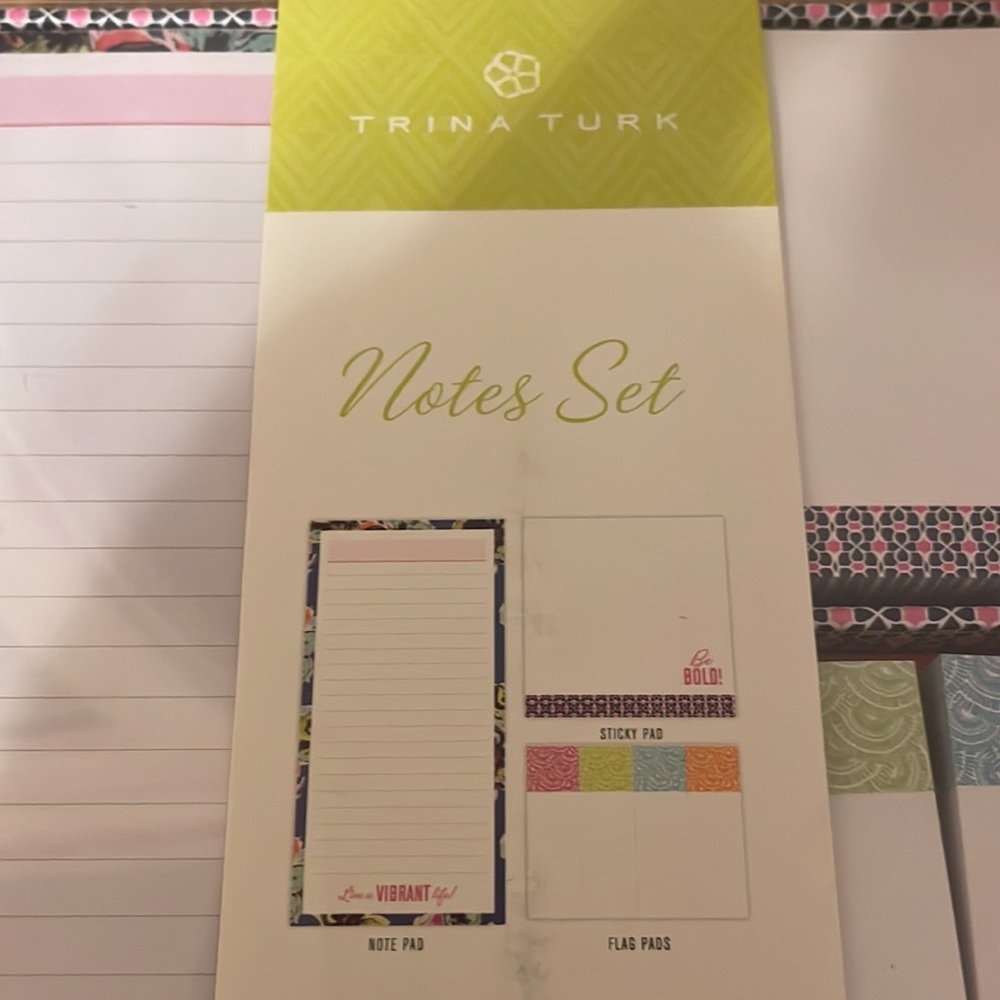 Trina Turk notes set - Picture 3 of 3